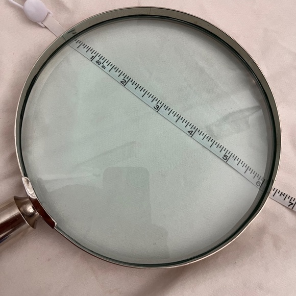 Large magnifying glass with crystal handle - Picture 6 of 8